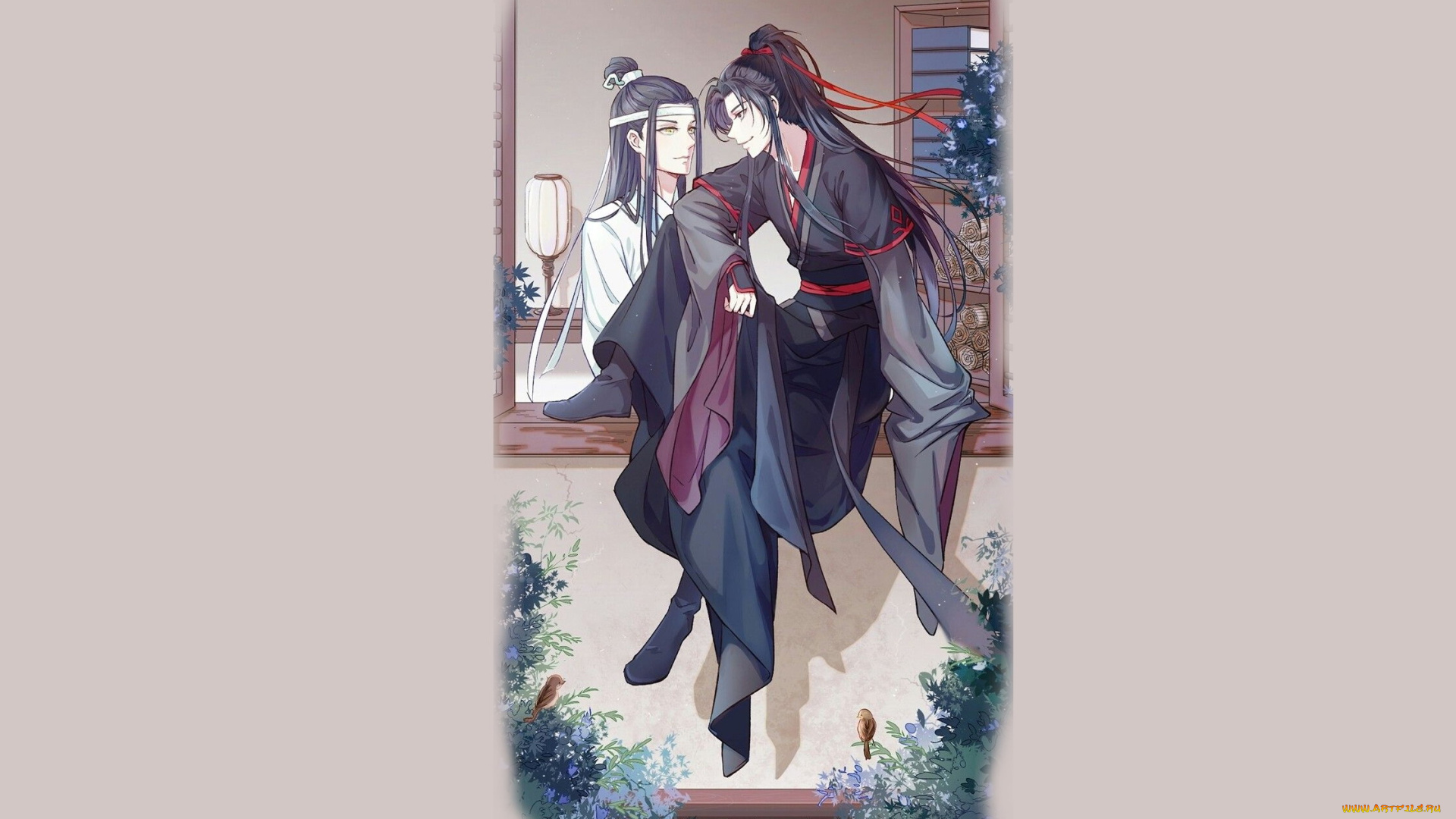 аниме, mo, dao, zu, shi, вэй, усянь, лань, ванцзы, окно