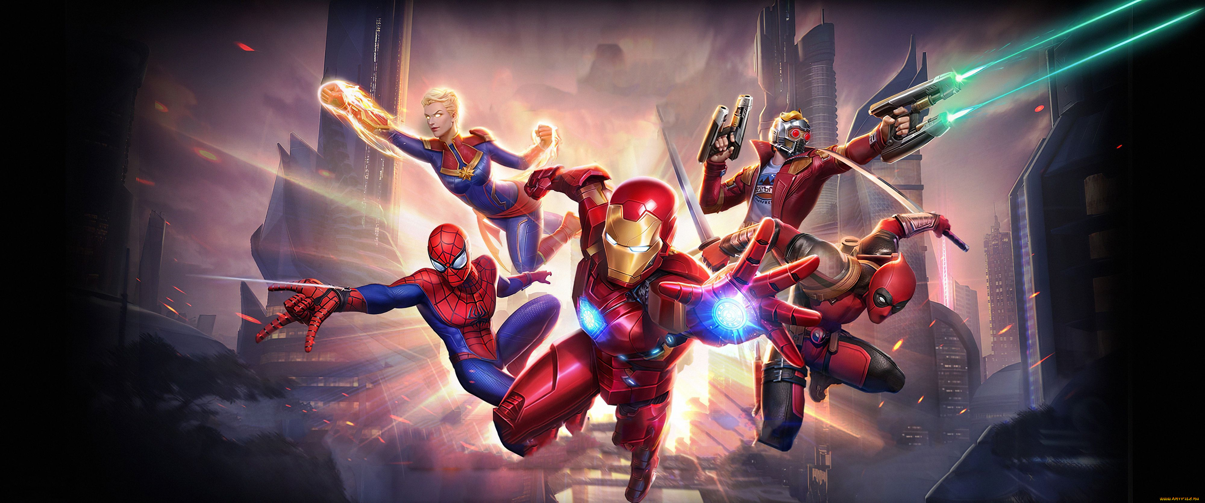 marvel, super, war, видео, игры, marvel, super, war