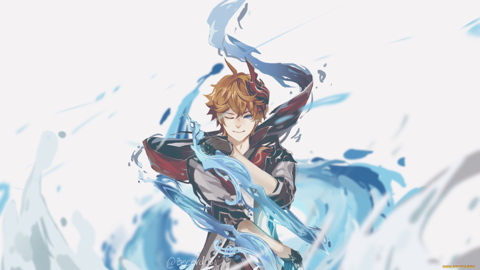 аниме, genshin, impact, genshin, impact