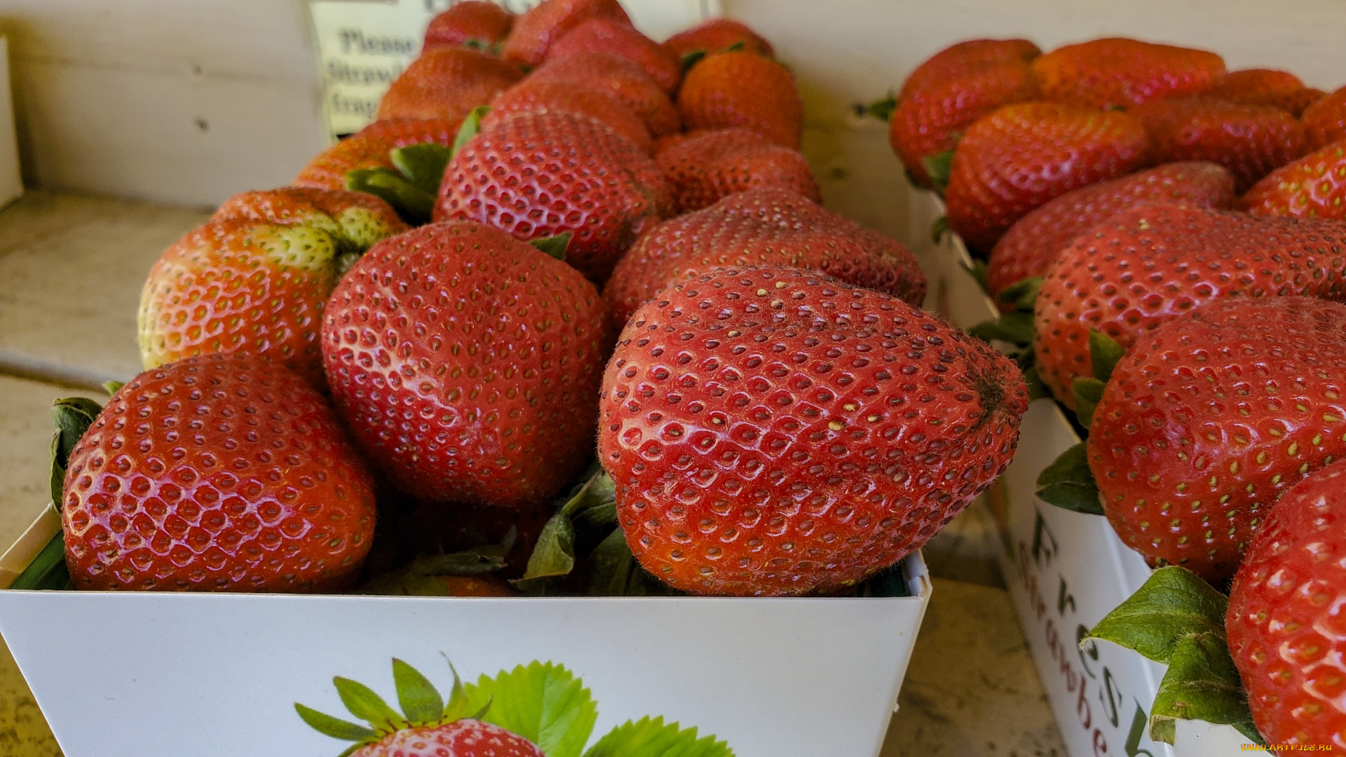 еда, клубника, , земляника, ягоды, крупная, спелая