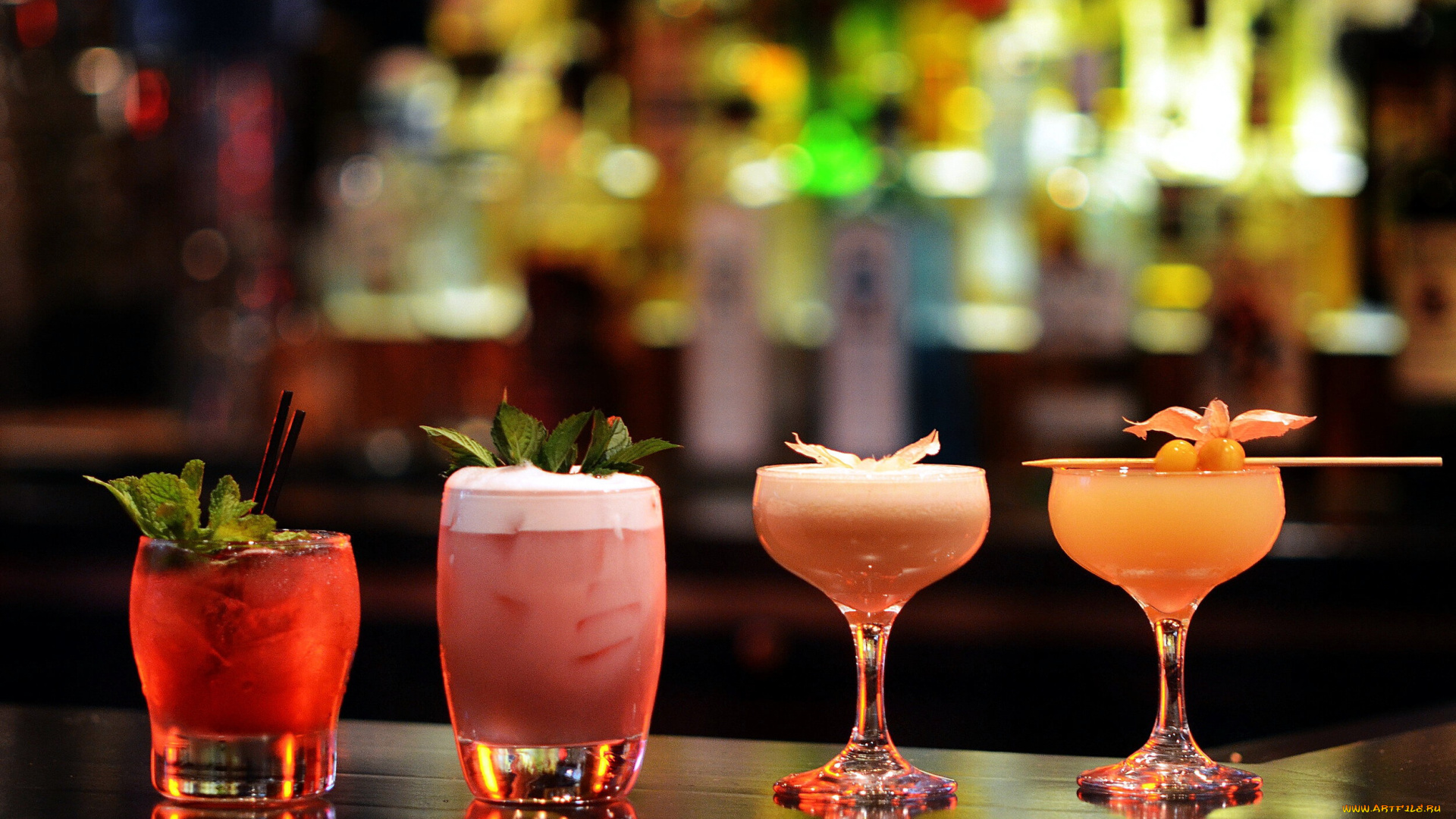 еда, напитки, , коктейль, бокалы, коктейли, ассорти