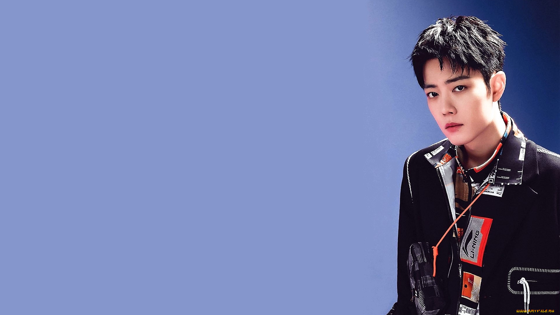 мужчины, xiao, zhan, актер, рубашка, куртка