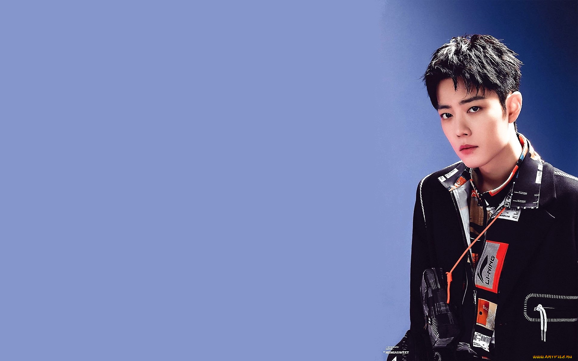 мужчины, xiao, zhan, актер, рубашка, куртка