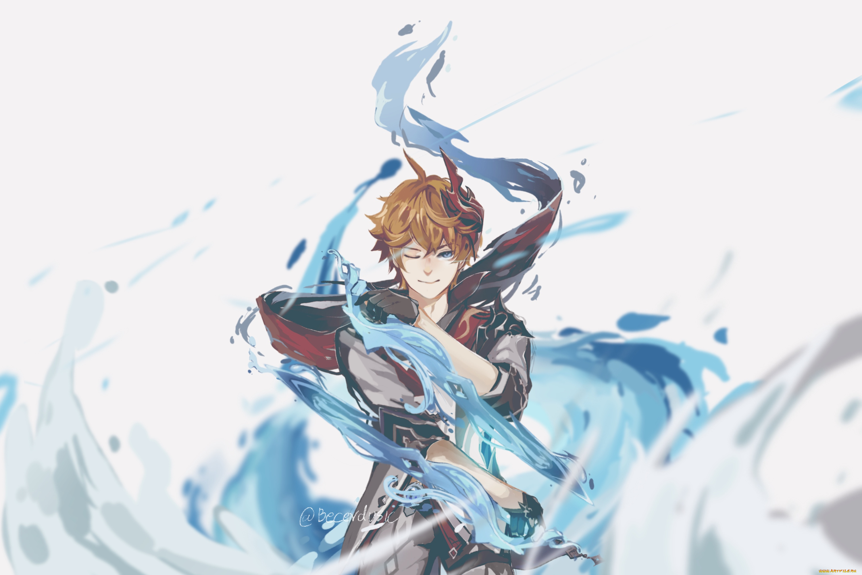 аниме, genshin, impact, genshin, impact