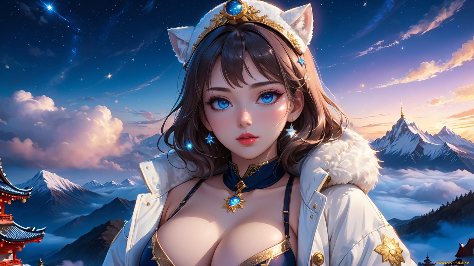 аниме, животные, , существа, нейросети, графика, нейроарт, ai, art, нейронные, сети, рисунки, нейро, искусство