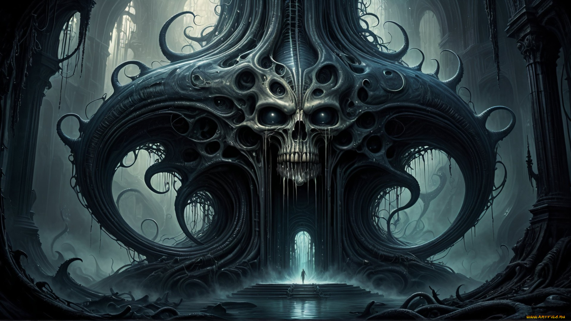 фэнтези, нежить, нейросети, графика, нейроарт, ai, art, нейронные, сети, рисунки, нейро, искусство