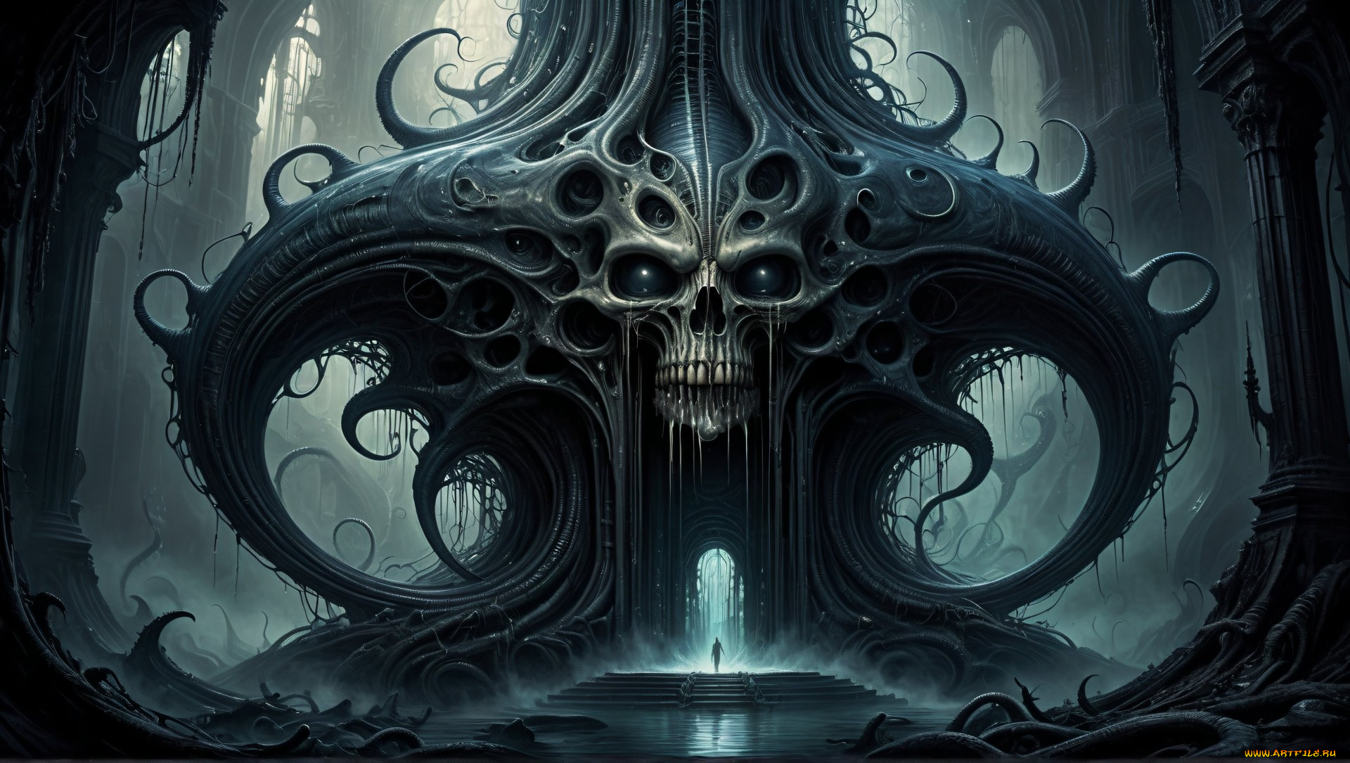 фэнтези, нежить, нейросети, графика, нейроарт, ai, art, нейронные, сети, рисунки, нейро, искусство