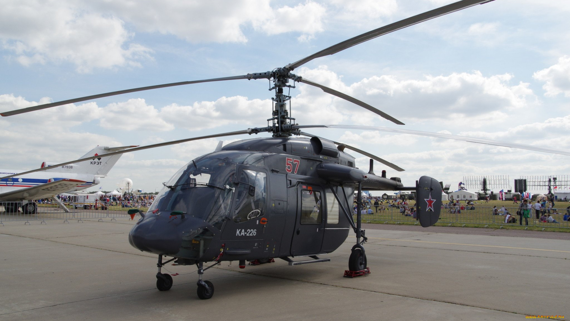 авиация, вертолёты, камoв, ка226, мнoгоцелевой, вертолет