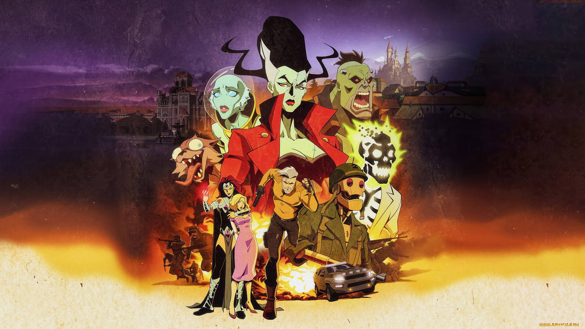 creature, commandos, , сериал, 2024, –, , мультфильмы, creature, commandos, сreature, сommandos, мультфильм, монстры, коммандос, анимационный, супергеройский, телесериал, комиксы, dc, сomics, studios, warner, bros, animation, hbo, max