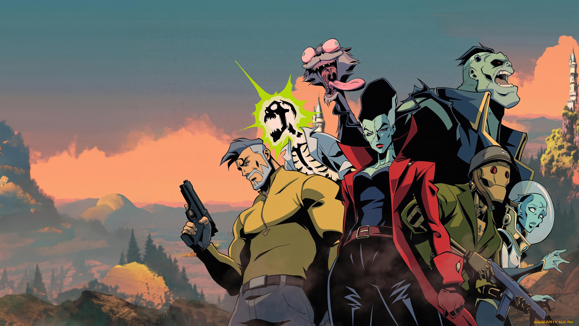 creature, commandos, , сериал, 2024, –, , мультфильмы, creature, commandos, анимационный, супергеройский, телесериал, комиксы, dc, сomics, creature, commandos, oзвучка, frank, grillo, alan, tudyk, indira, varma, zoe, chao