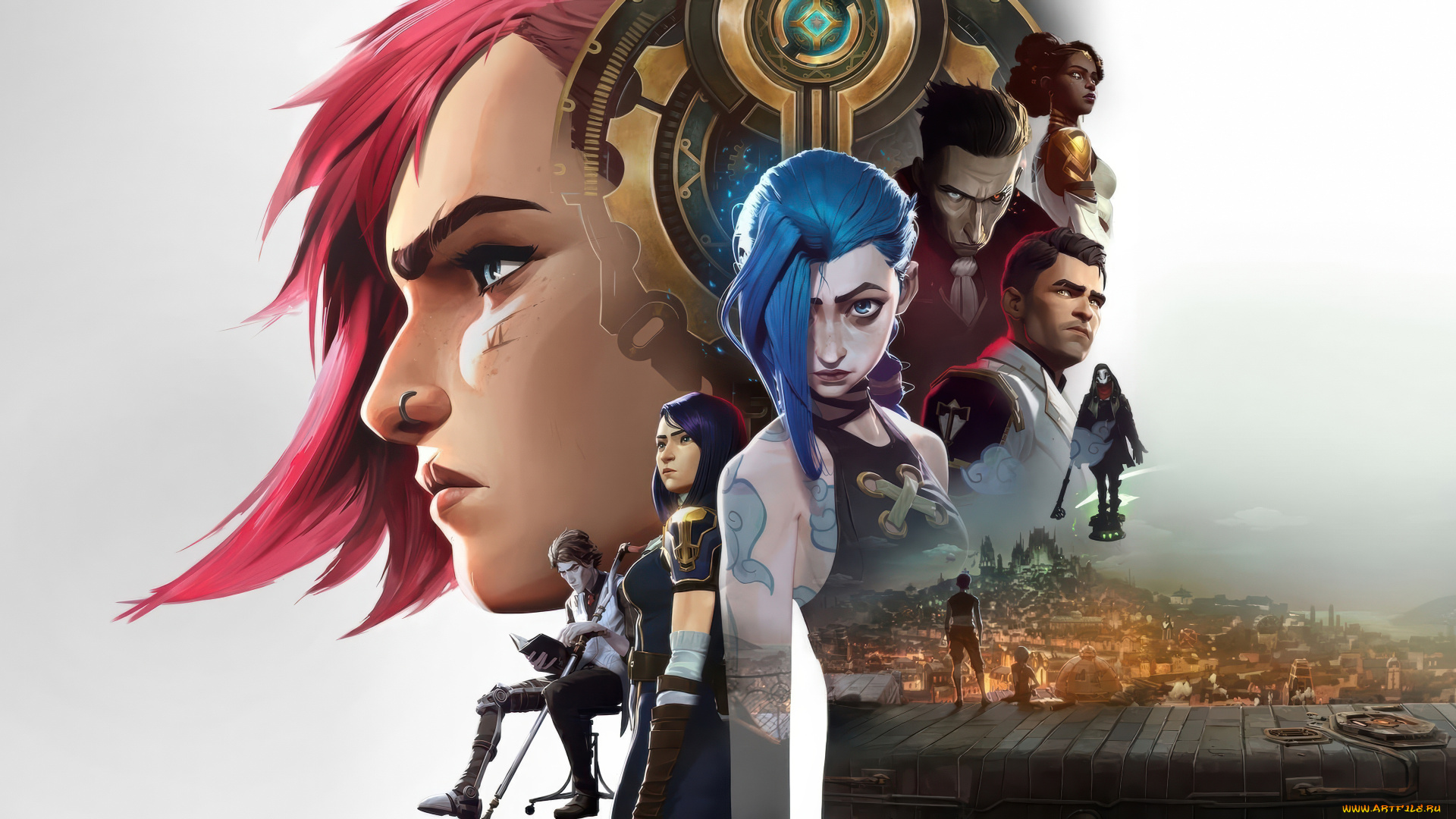 мультфильмы, arcane, , league, of, legends, league, of, legends, сeриал, netflix