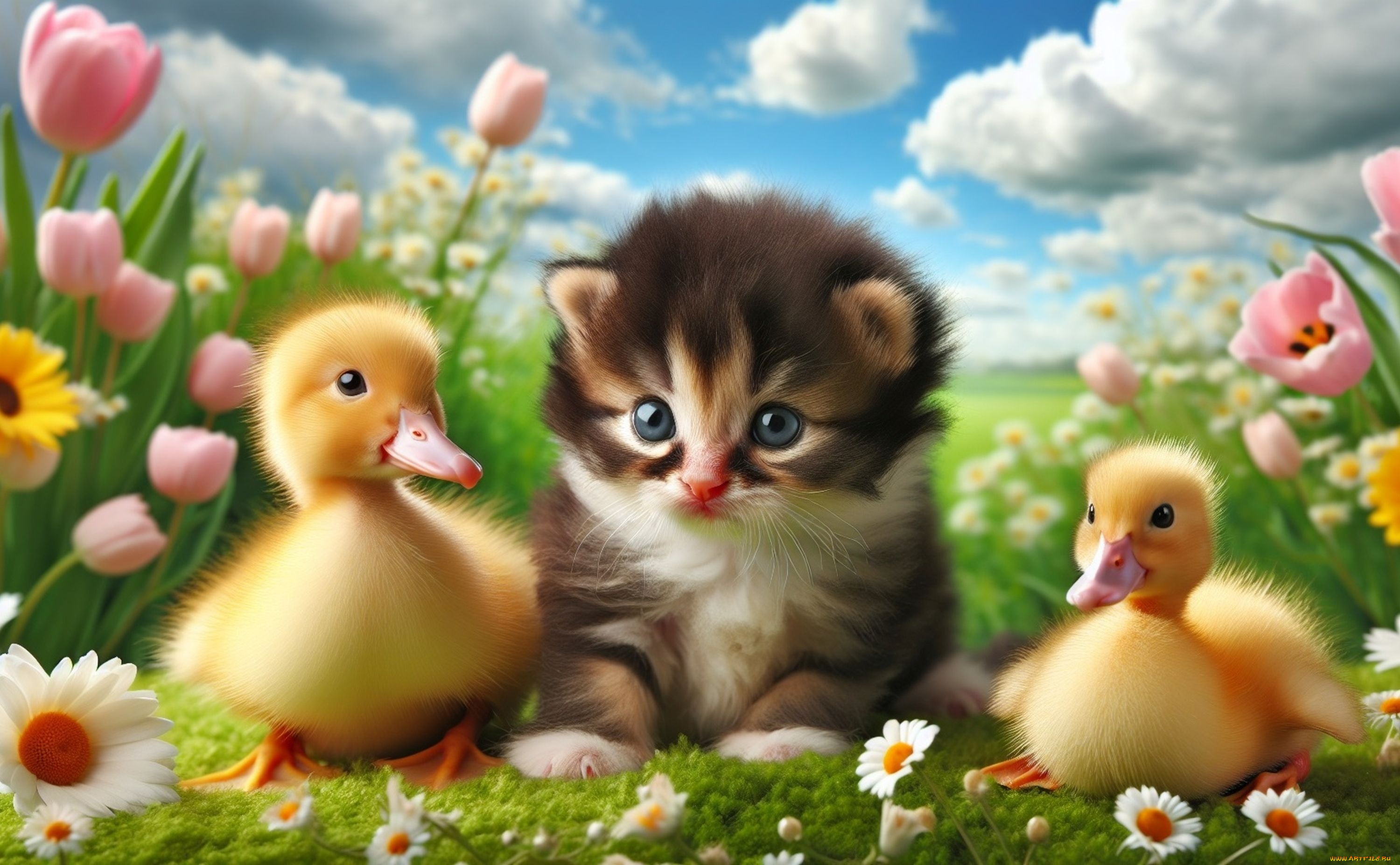 разное, компьютерный, дизайн, кот, кошка