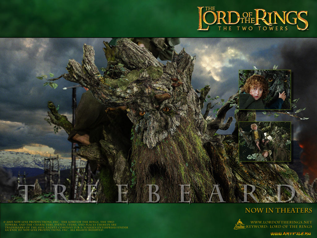древень, кино, фильмы, the, lord, of, rings, two, towers
