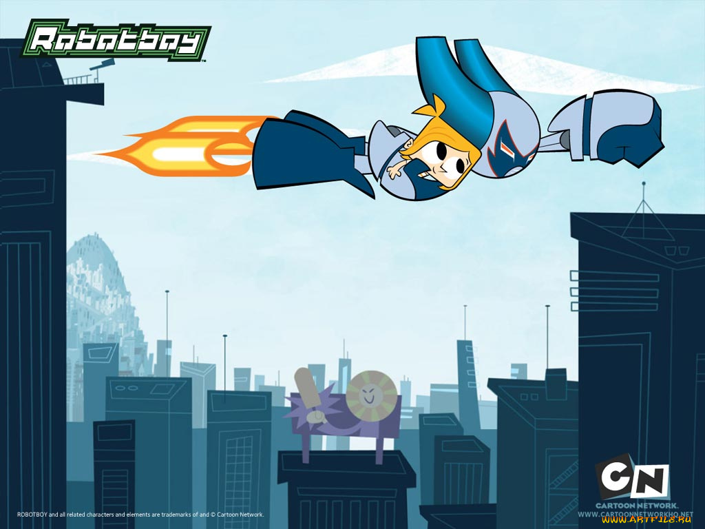 мультфильмы, robotboy