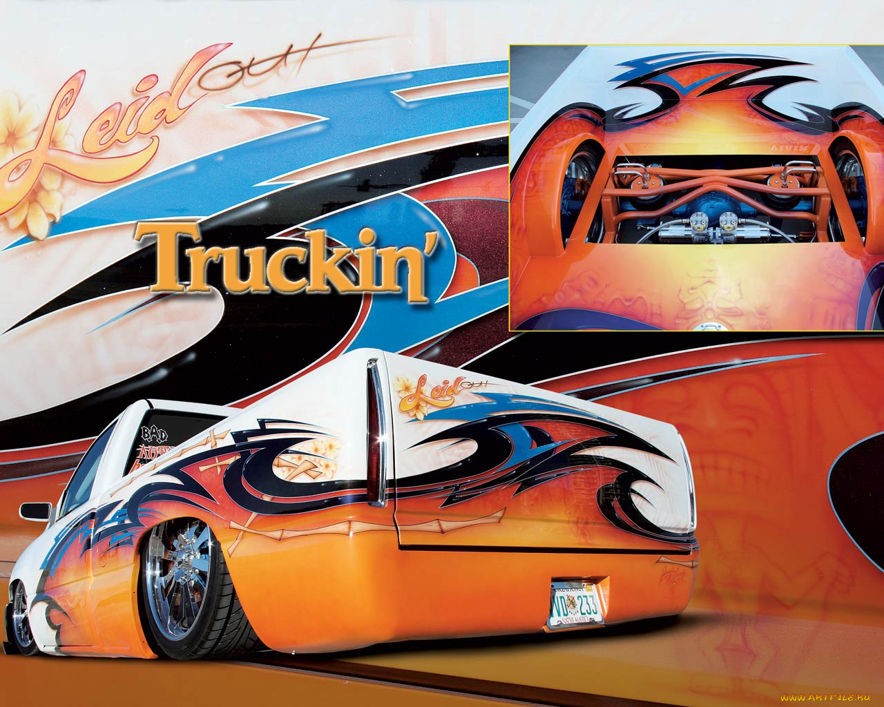 автомобили, custom, pick, up