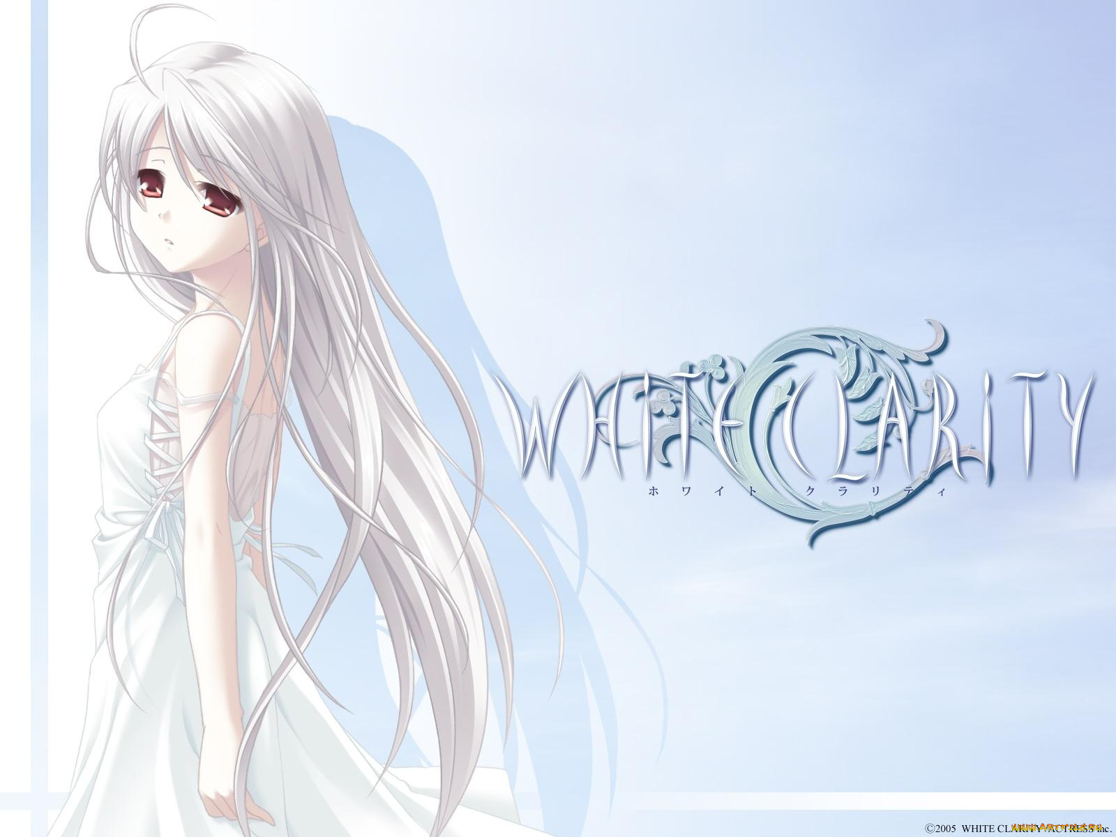 аниме, white, clarity