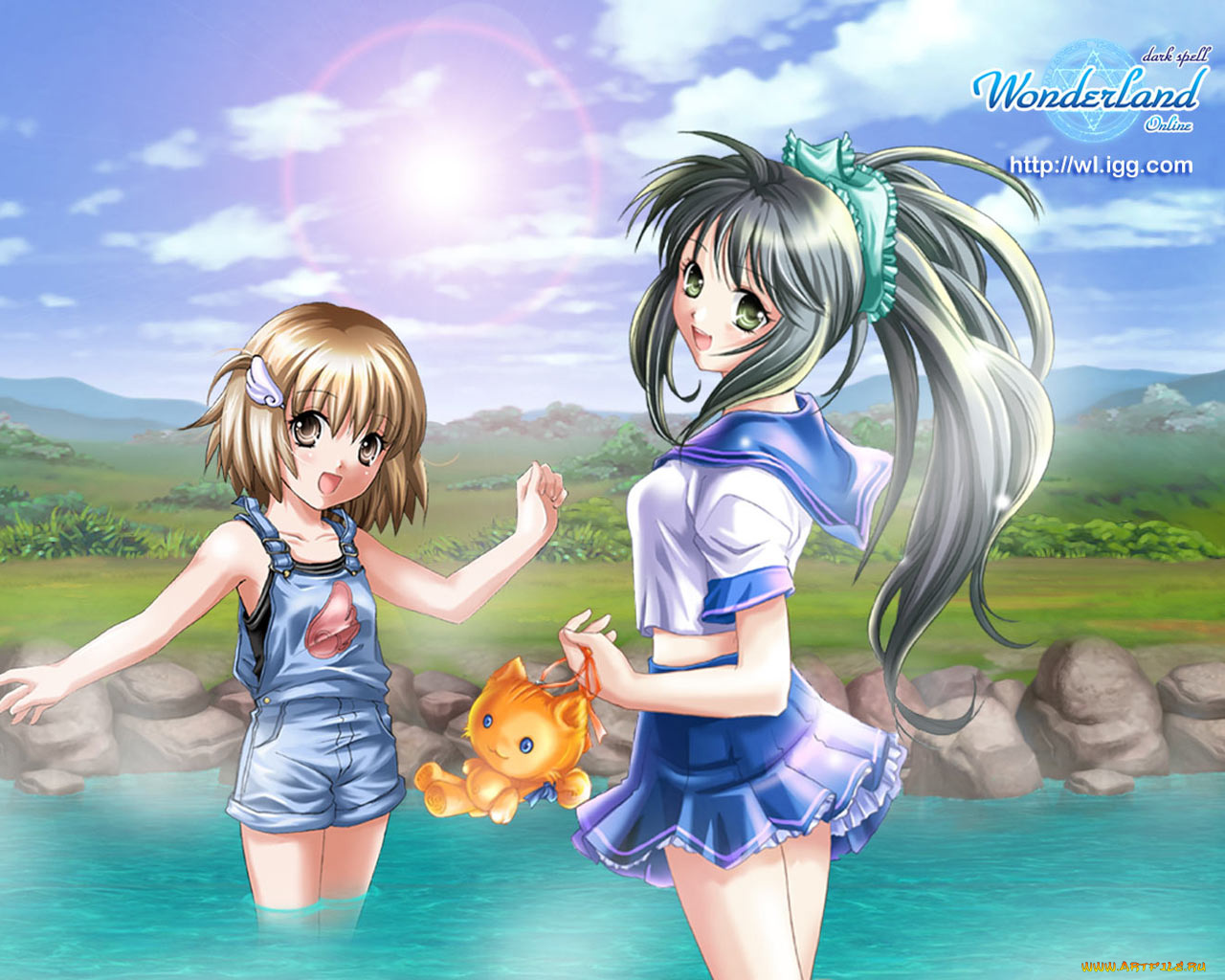 аниме, wonderland