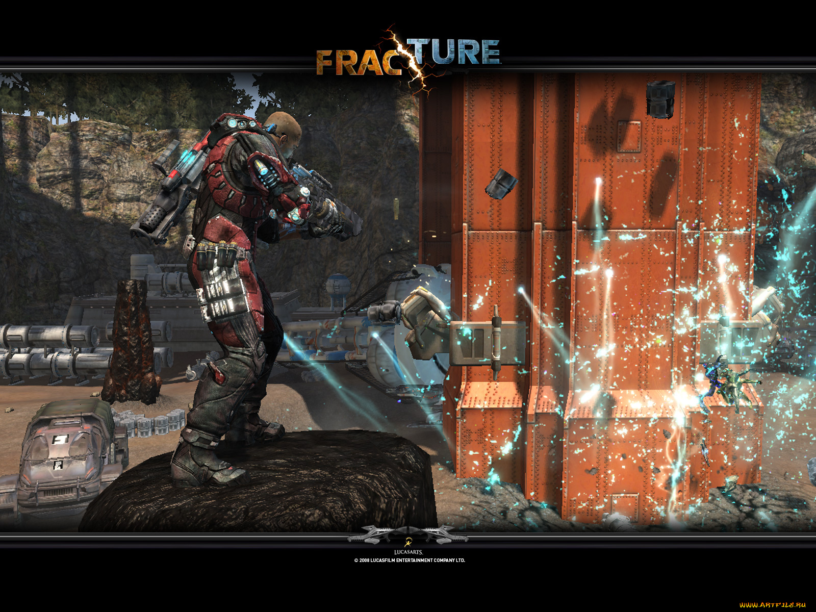 fracture, видео, игры