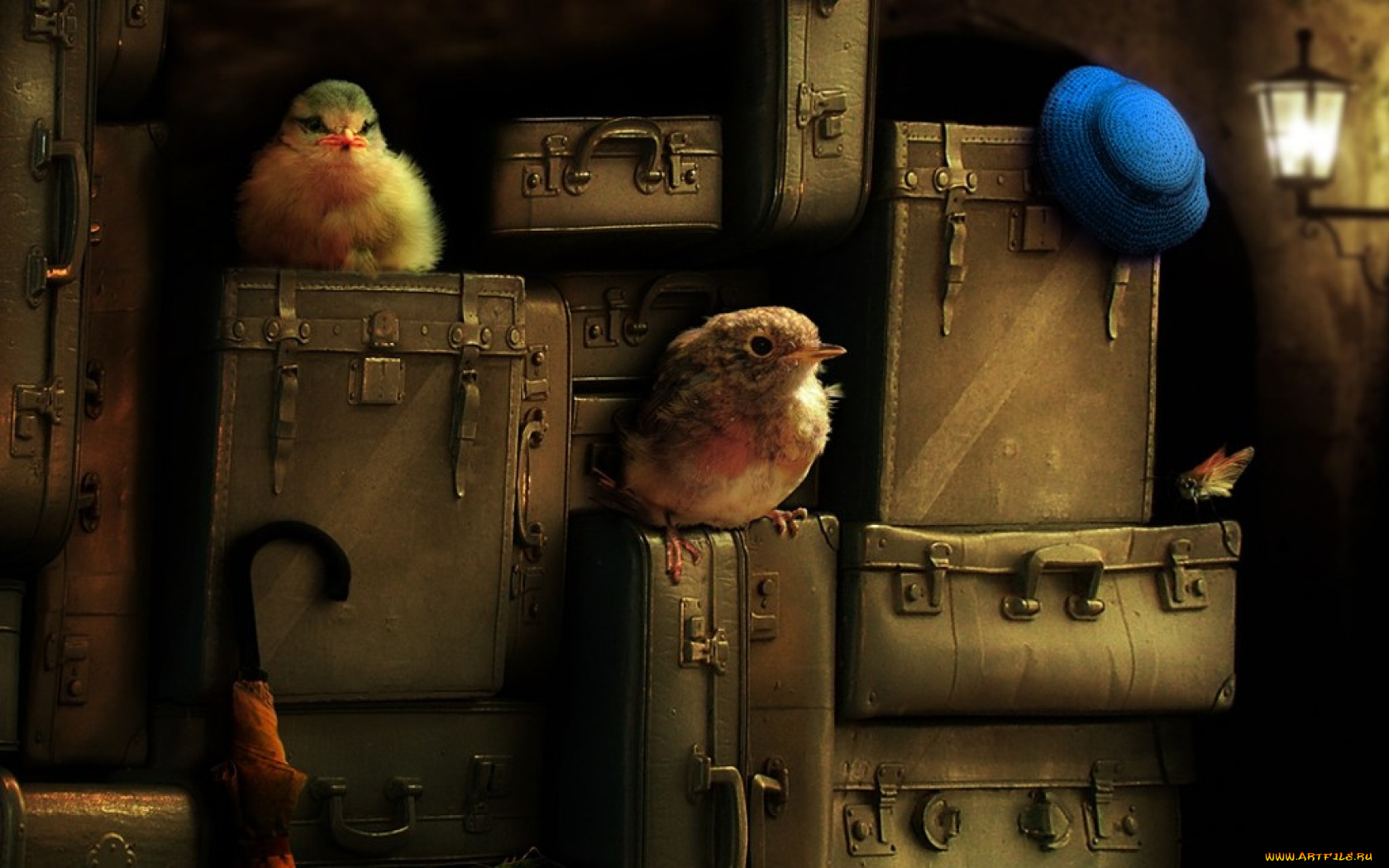 рисованные, животные