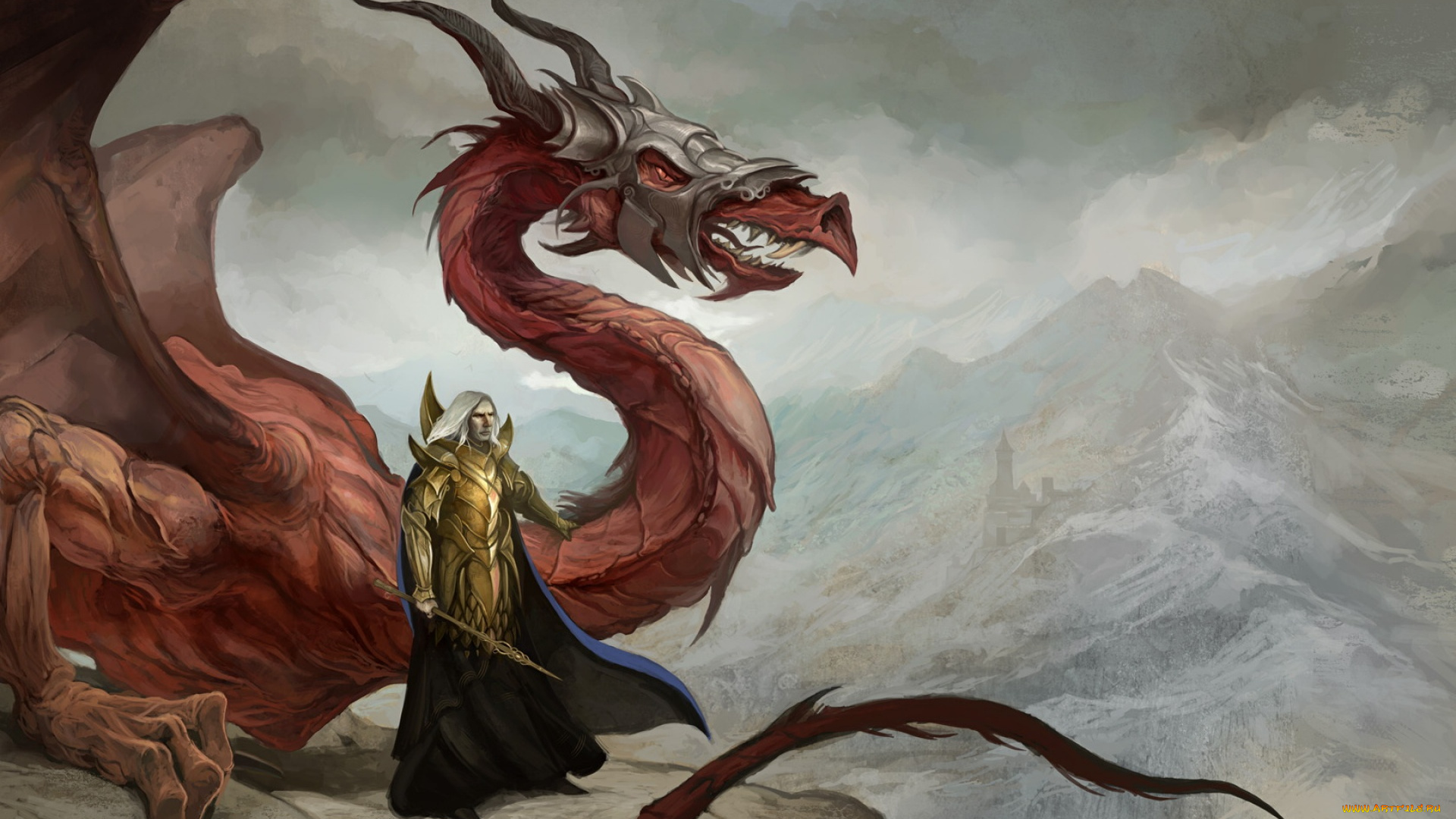 фэнтези, драконы