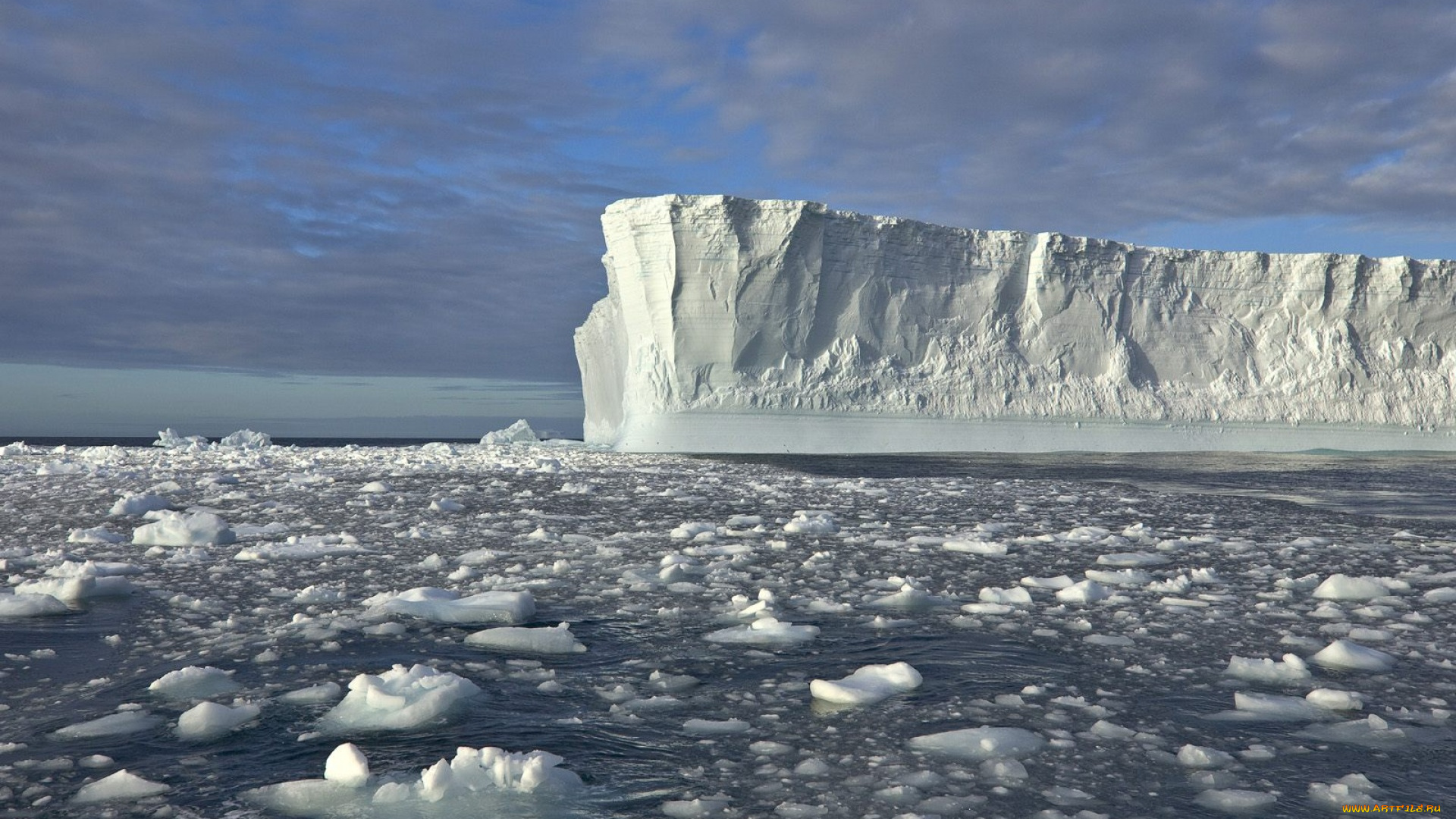 природа, айсберги, ледники