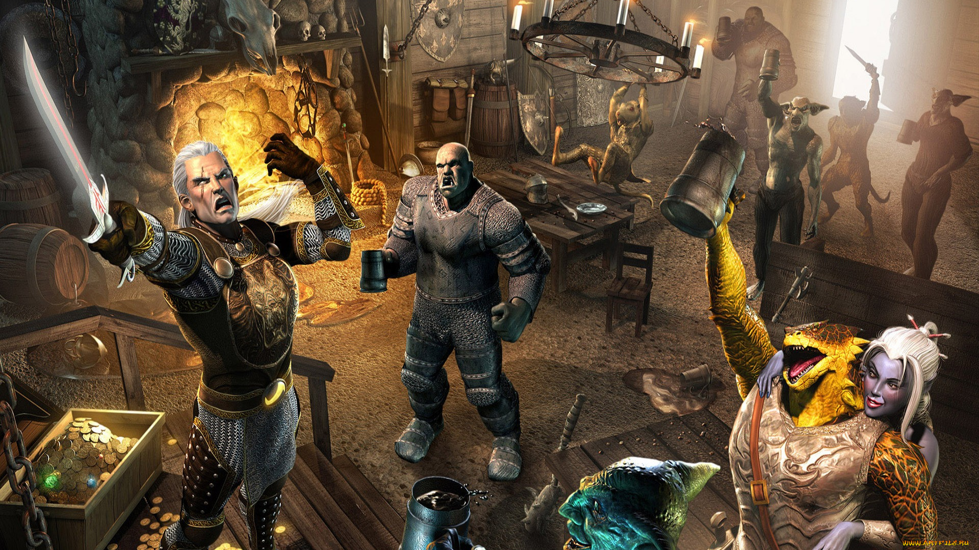 видео, игры, everquest, ii, desert, of, flames