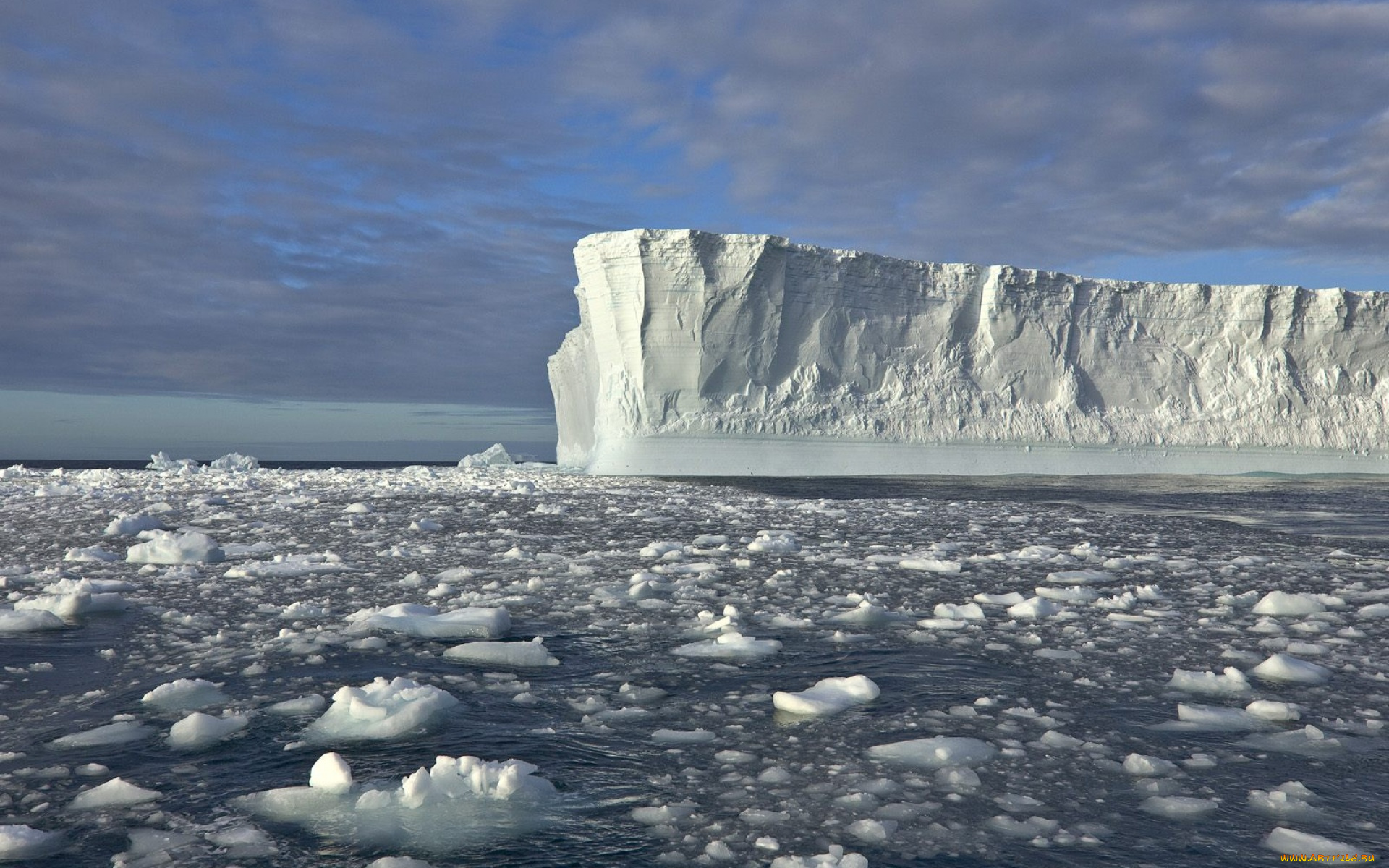 природа, айсберги, ледники