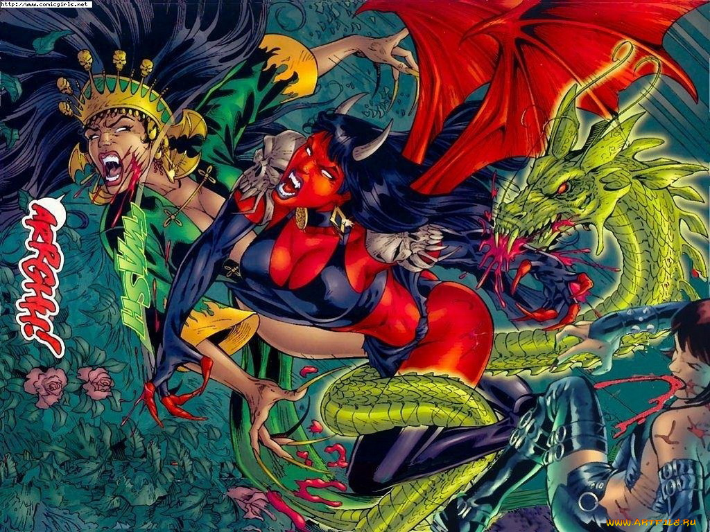 рисованные, комиксы