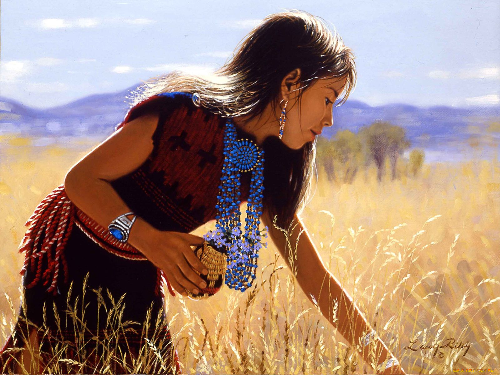 larry, riley, рисованные