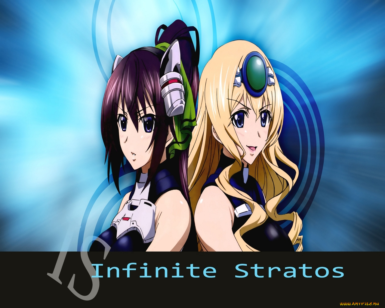 аниме, infinite, stratos