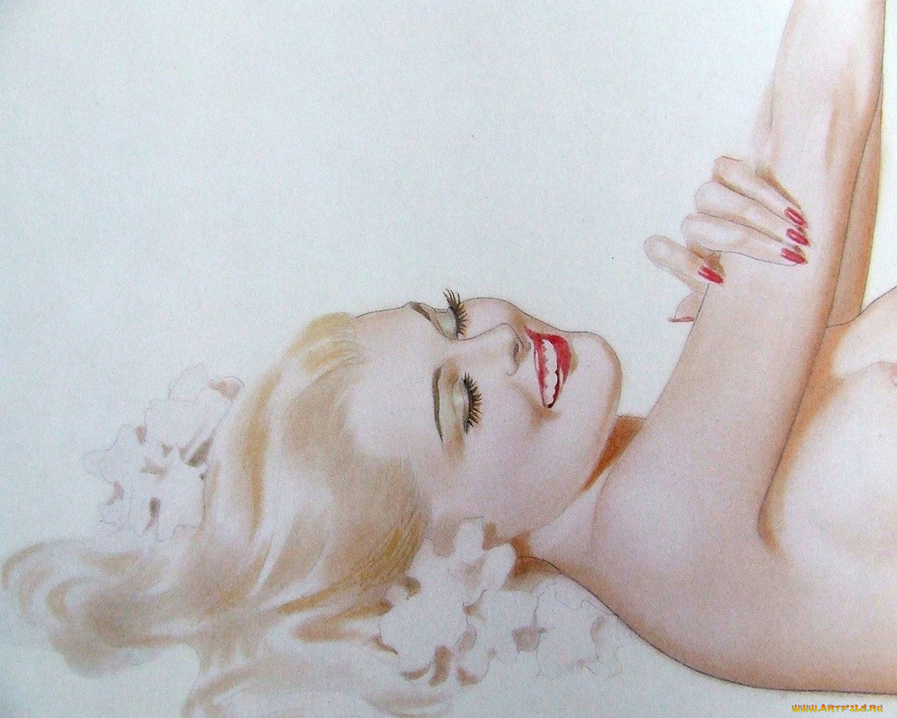 рисованные, люди