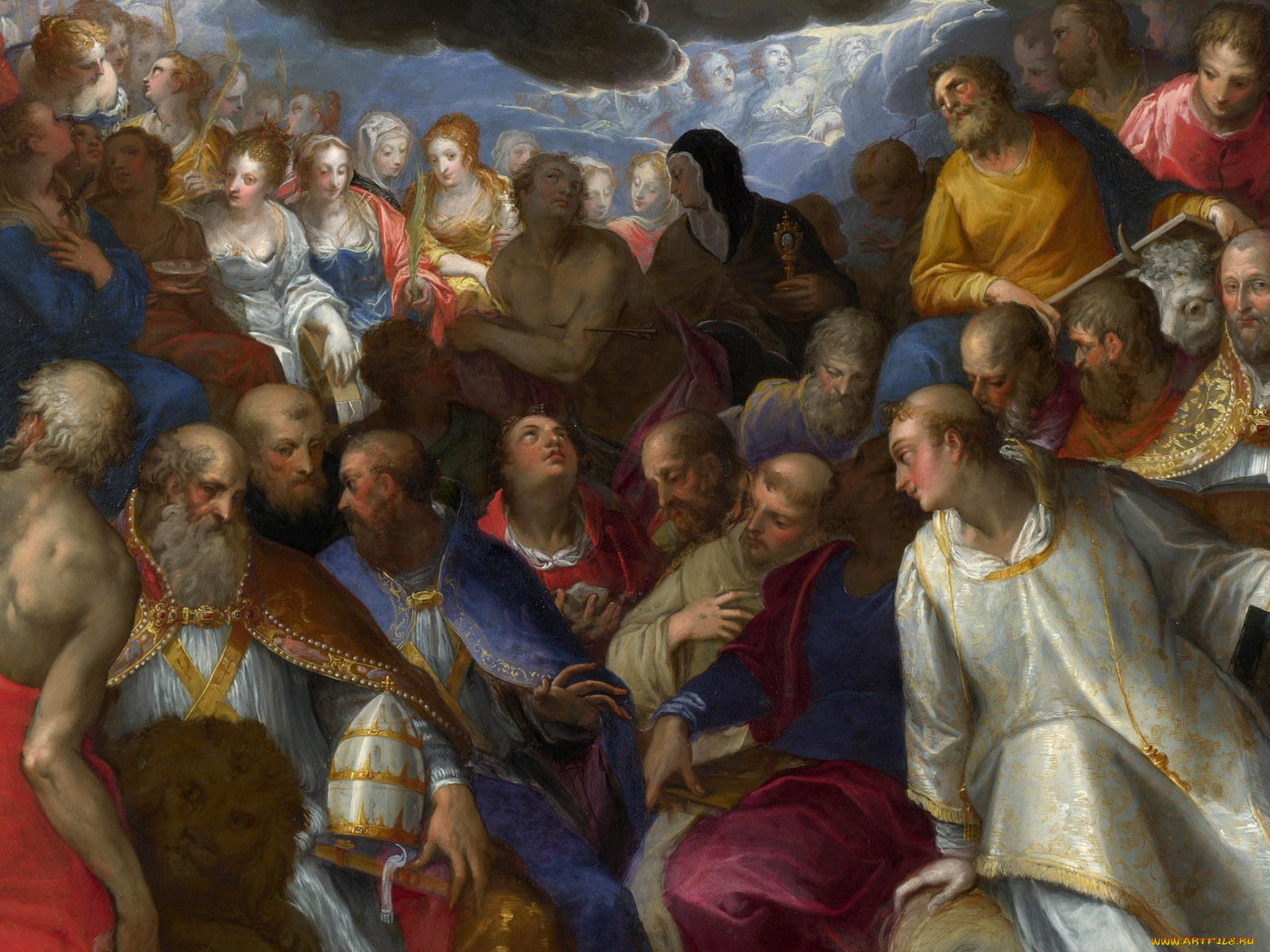 рисованные, живопись