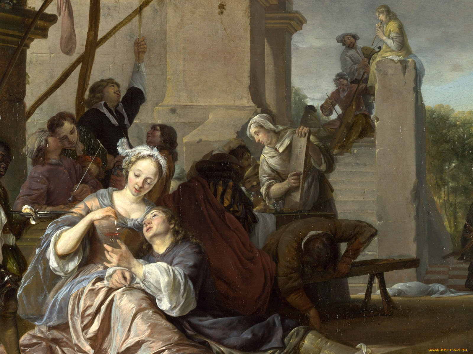 рисованные, живопись