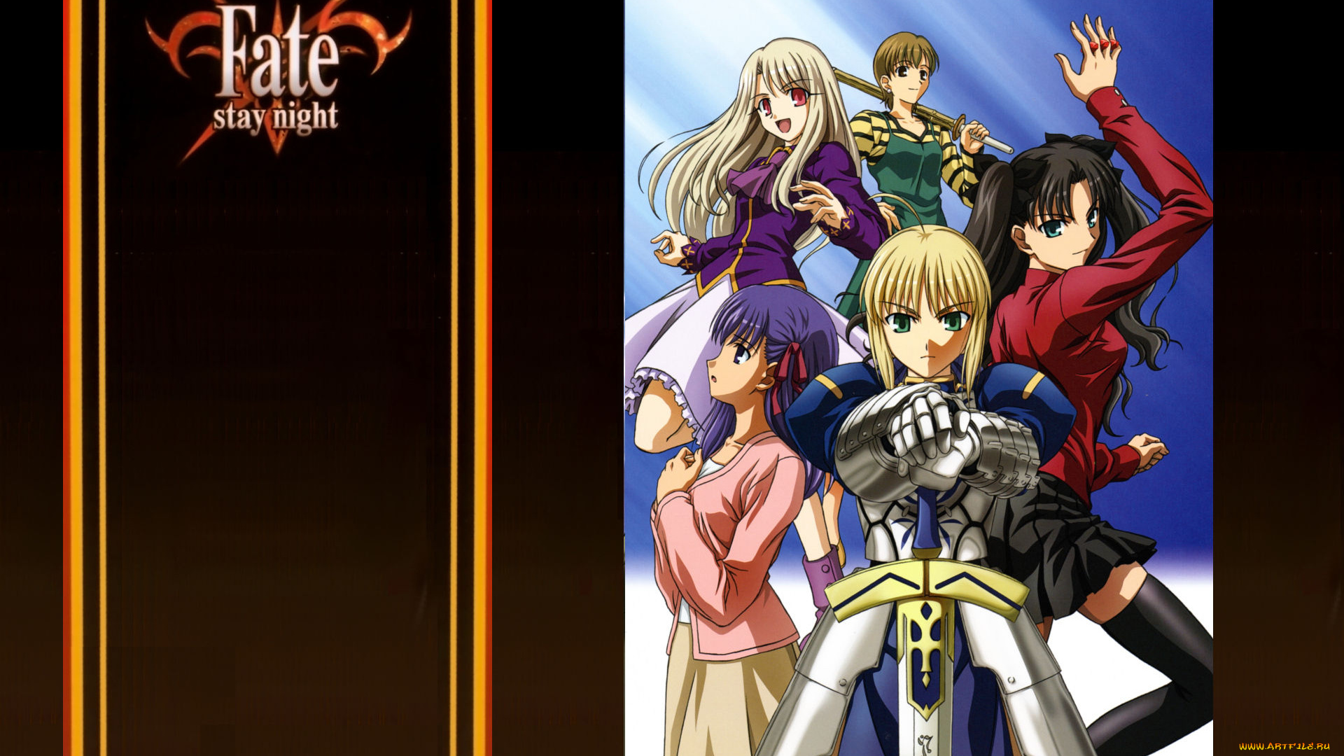 аниме, fate, stay, night