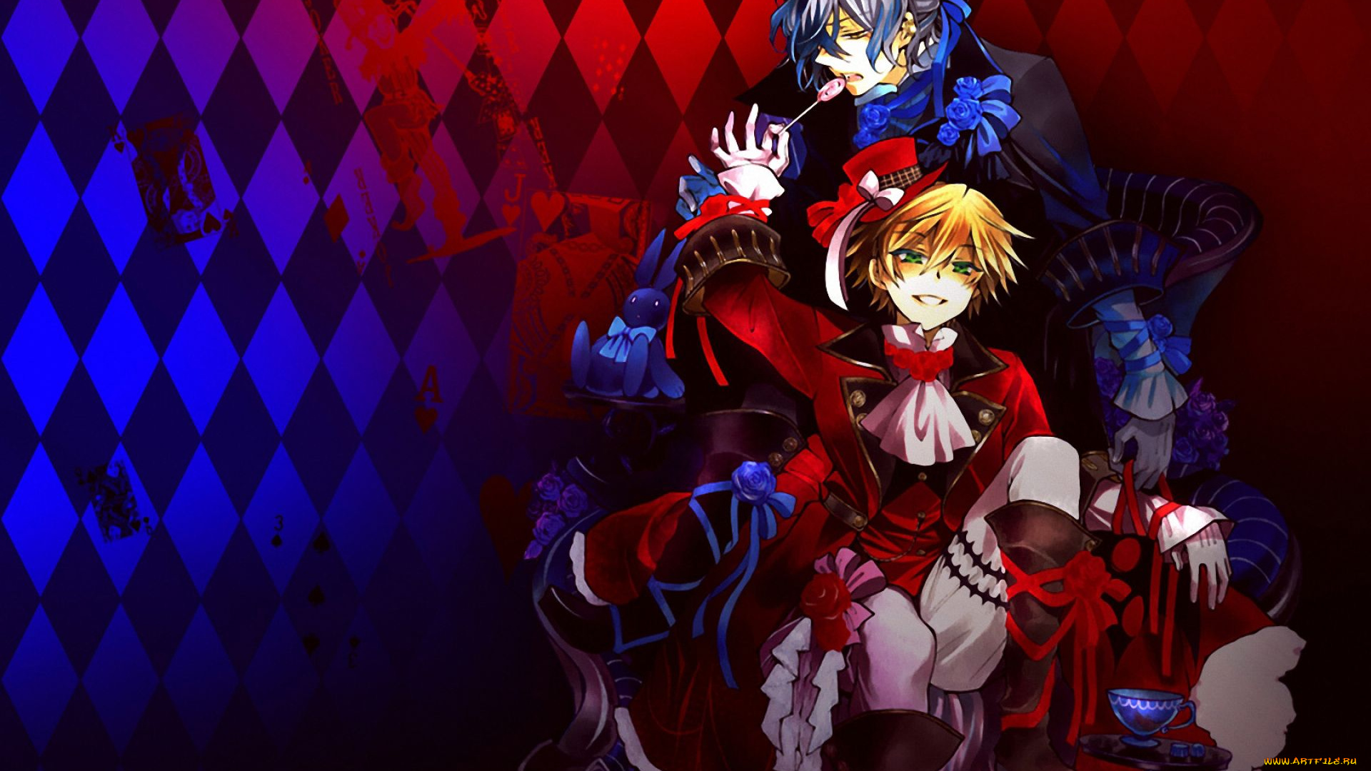 аниме, pandora, hearts