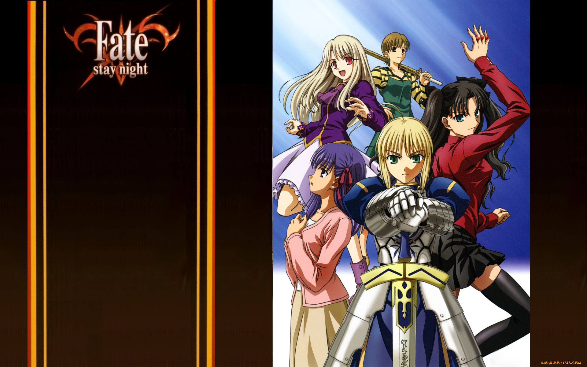 аниме, fate, stay, night