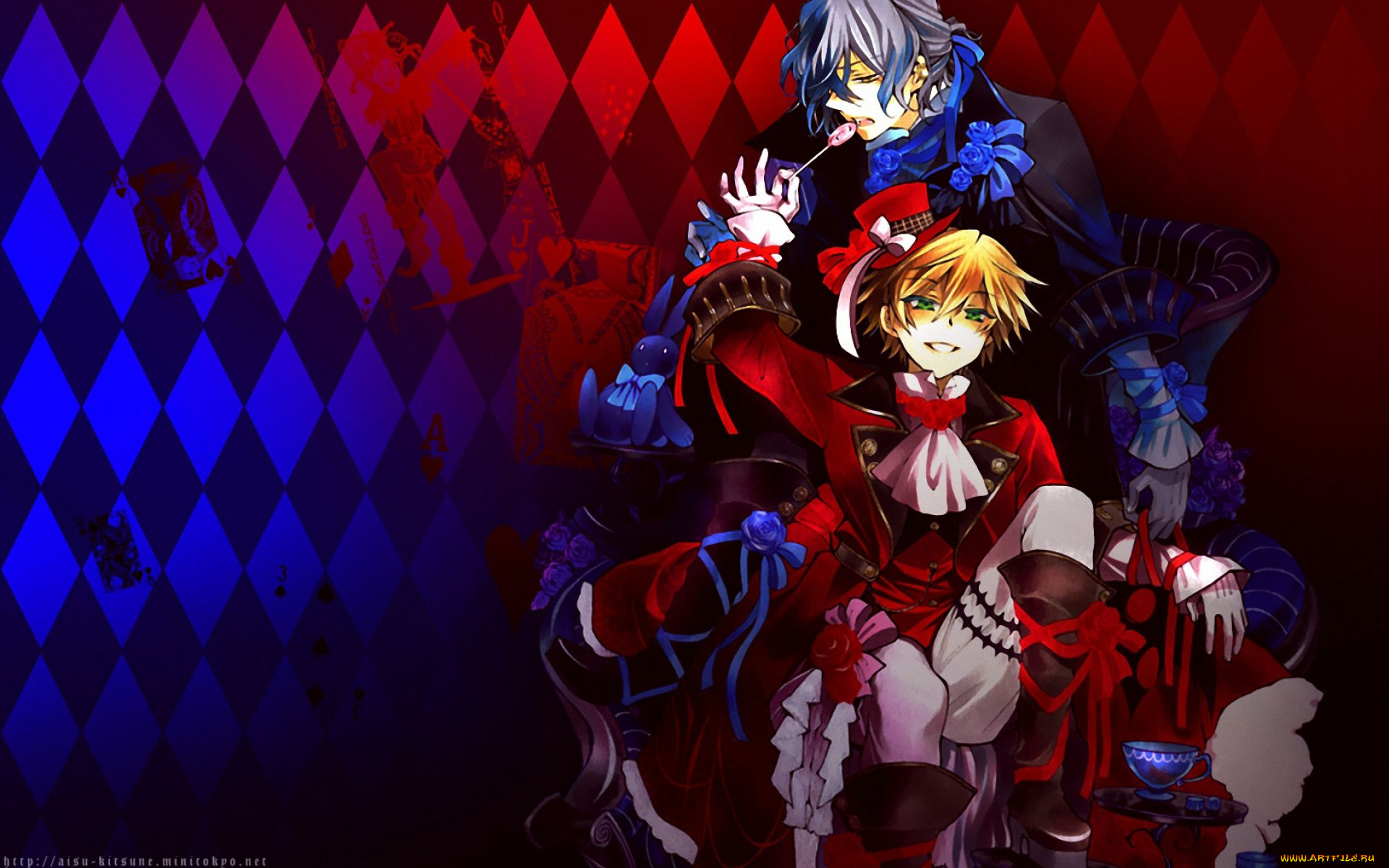 аниме, pandora, hearts