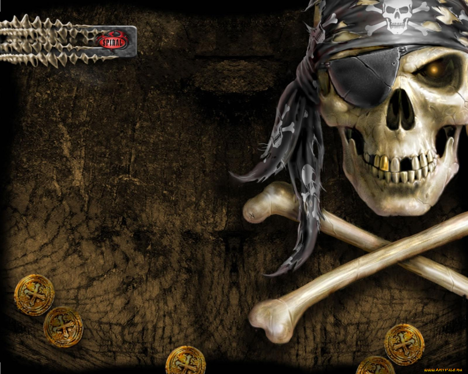 череп, костями, видео, игры, ~~~другое~~~, золото, кости