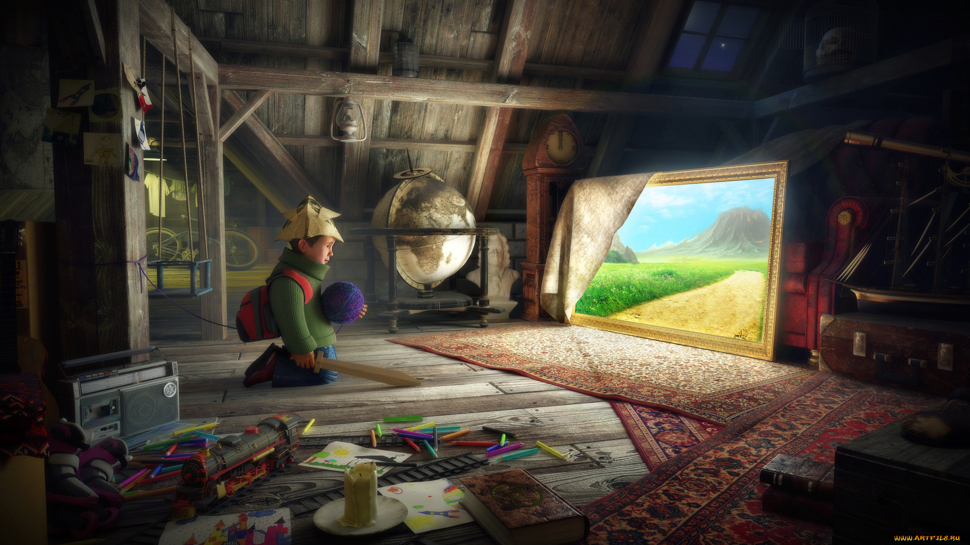 фэнтези, иные, миры, времена, фантастика