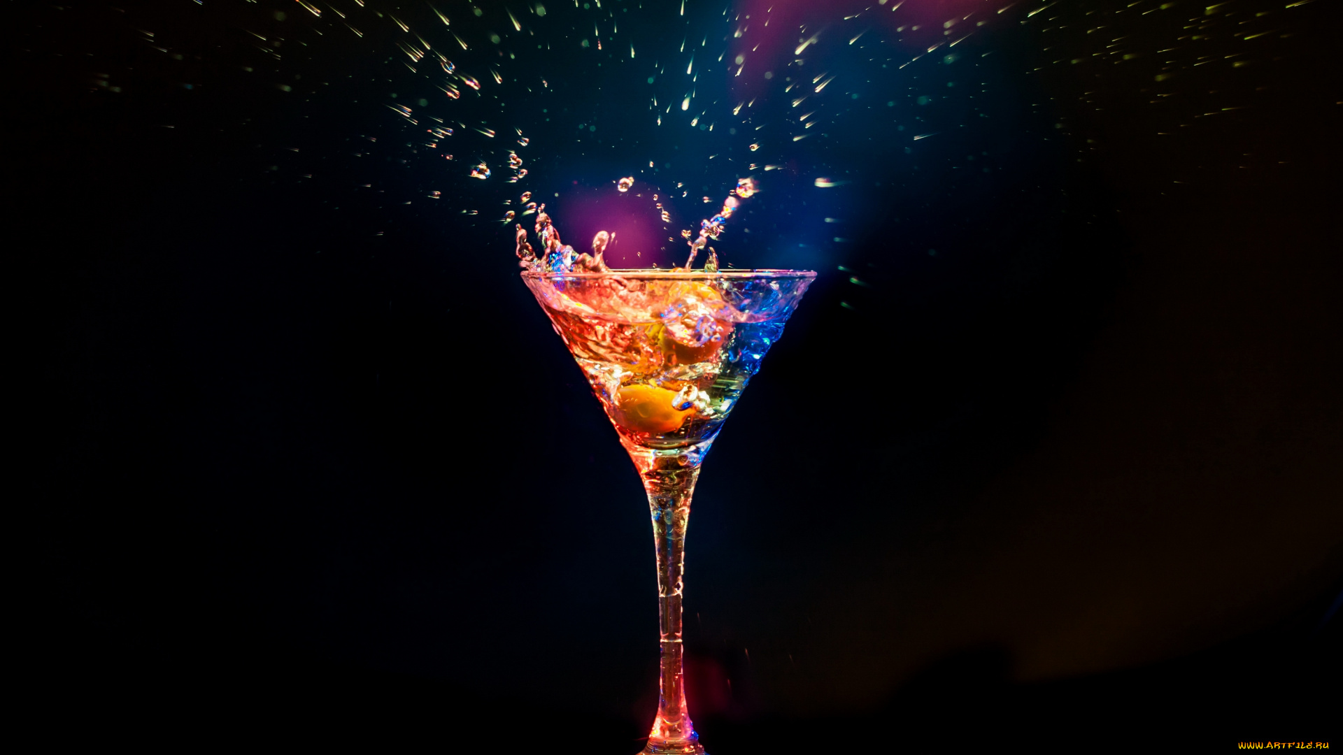 еда, напитки, мартини