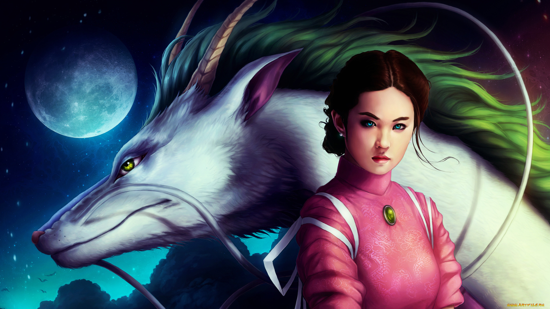 фэнтези, красавицы, чудовища, планета, усы