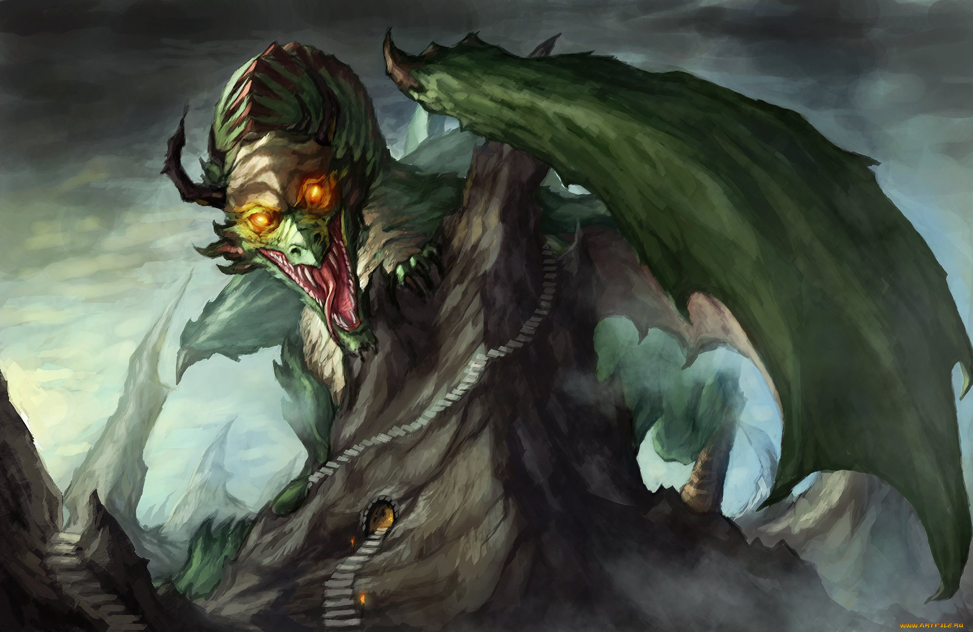 фэнтези, драконы