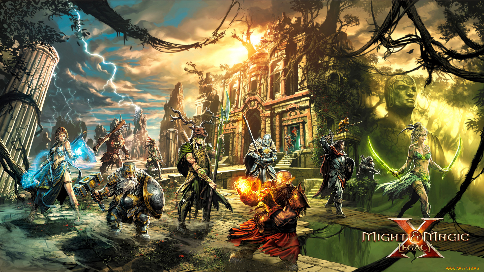 might, &, magic, x, , legacy, видео, игры, -, might, &, magic, x, might, and, magic, x, legacy, герои, персонажи