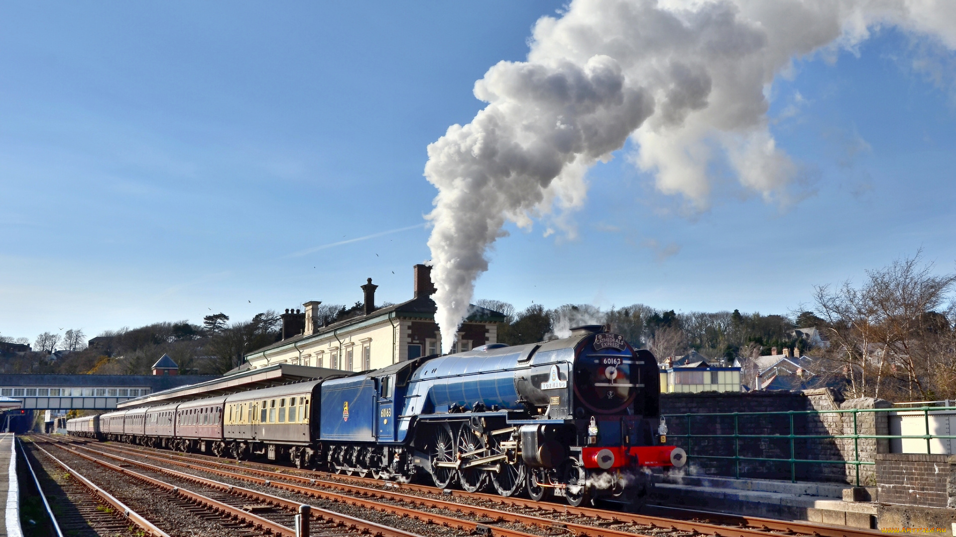 техника, паровозы, рельсы, дорога, железная, паровоз, состав