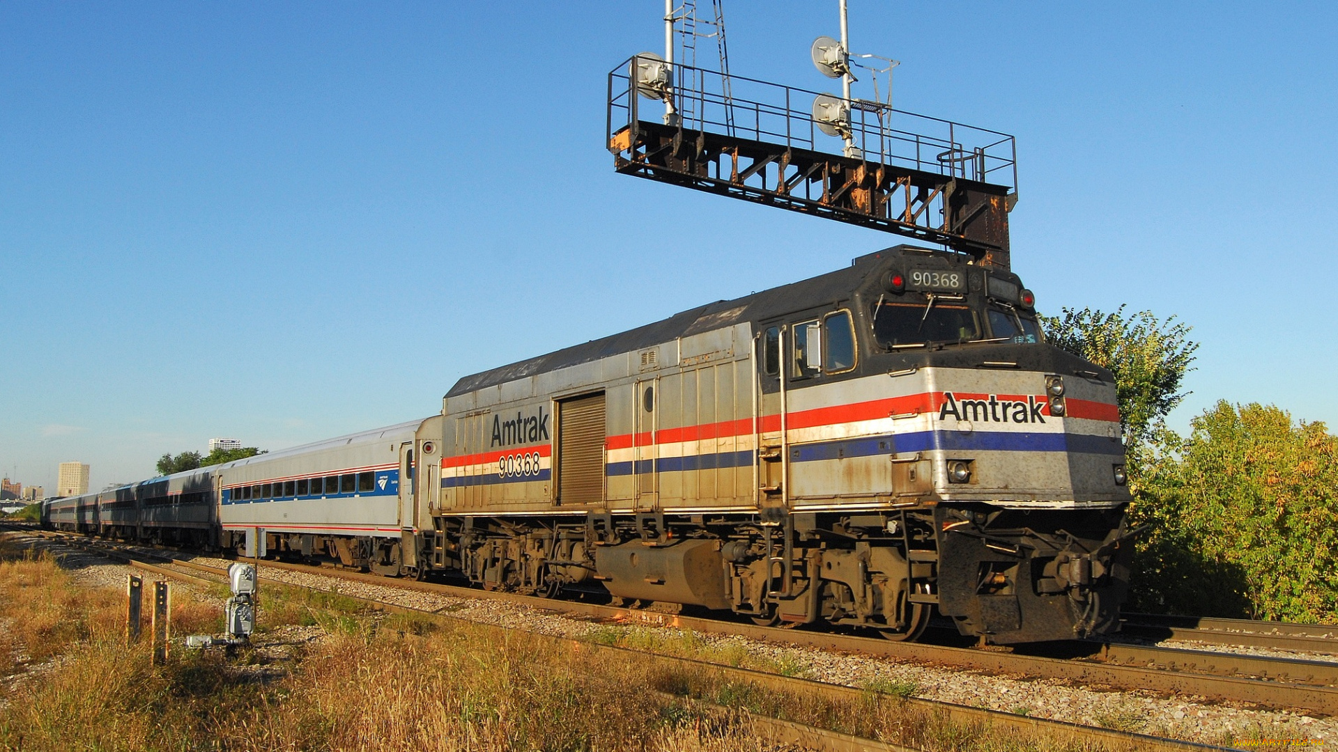 техника, поезда, железная, дорога, рельсы, локомотив, состав