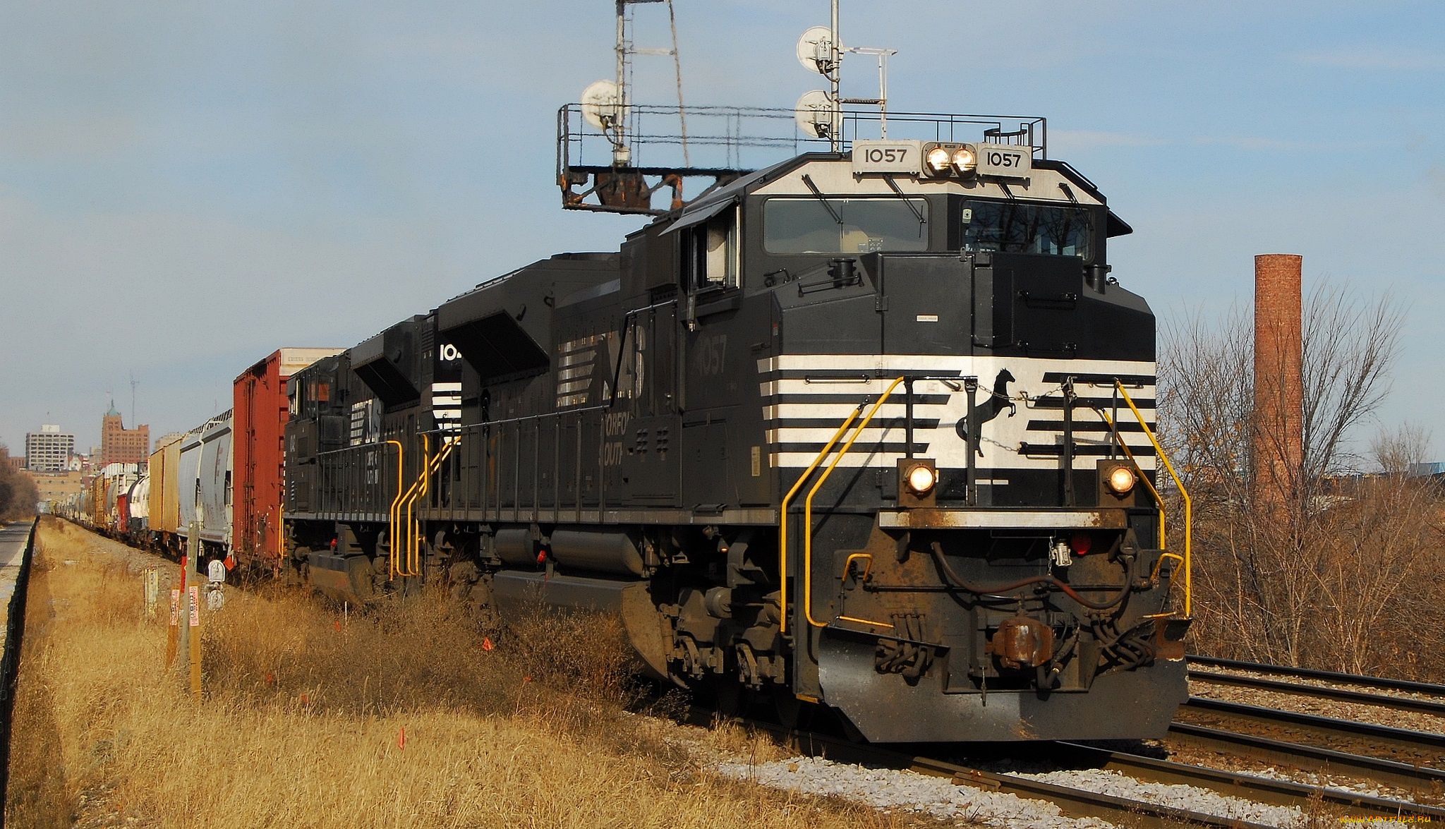 техника, поезда, железная, дорога, рельсы, локомотив, состав