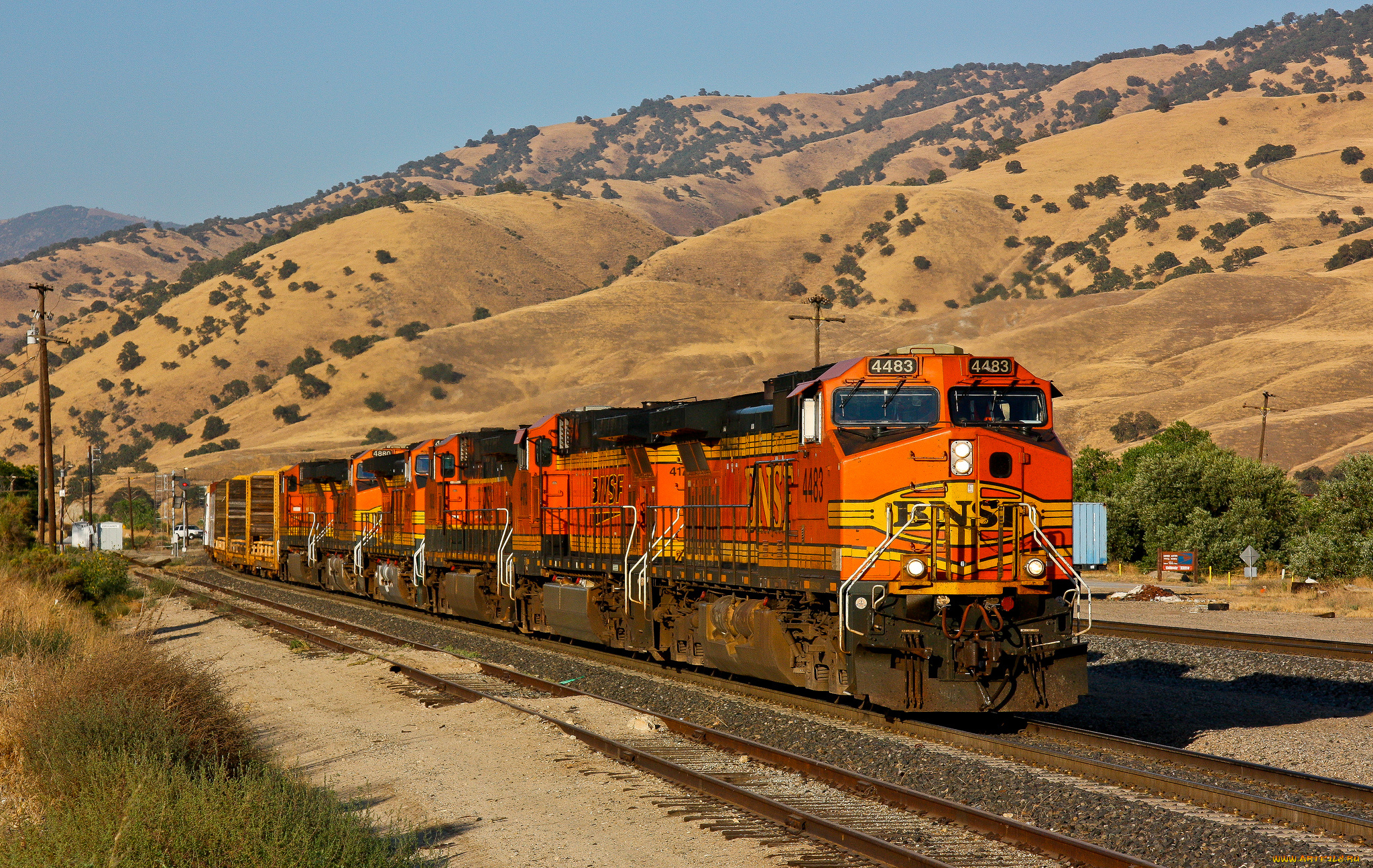 техника, поезда, железная, дорога, рельсы, локомотив, состав