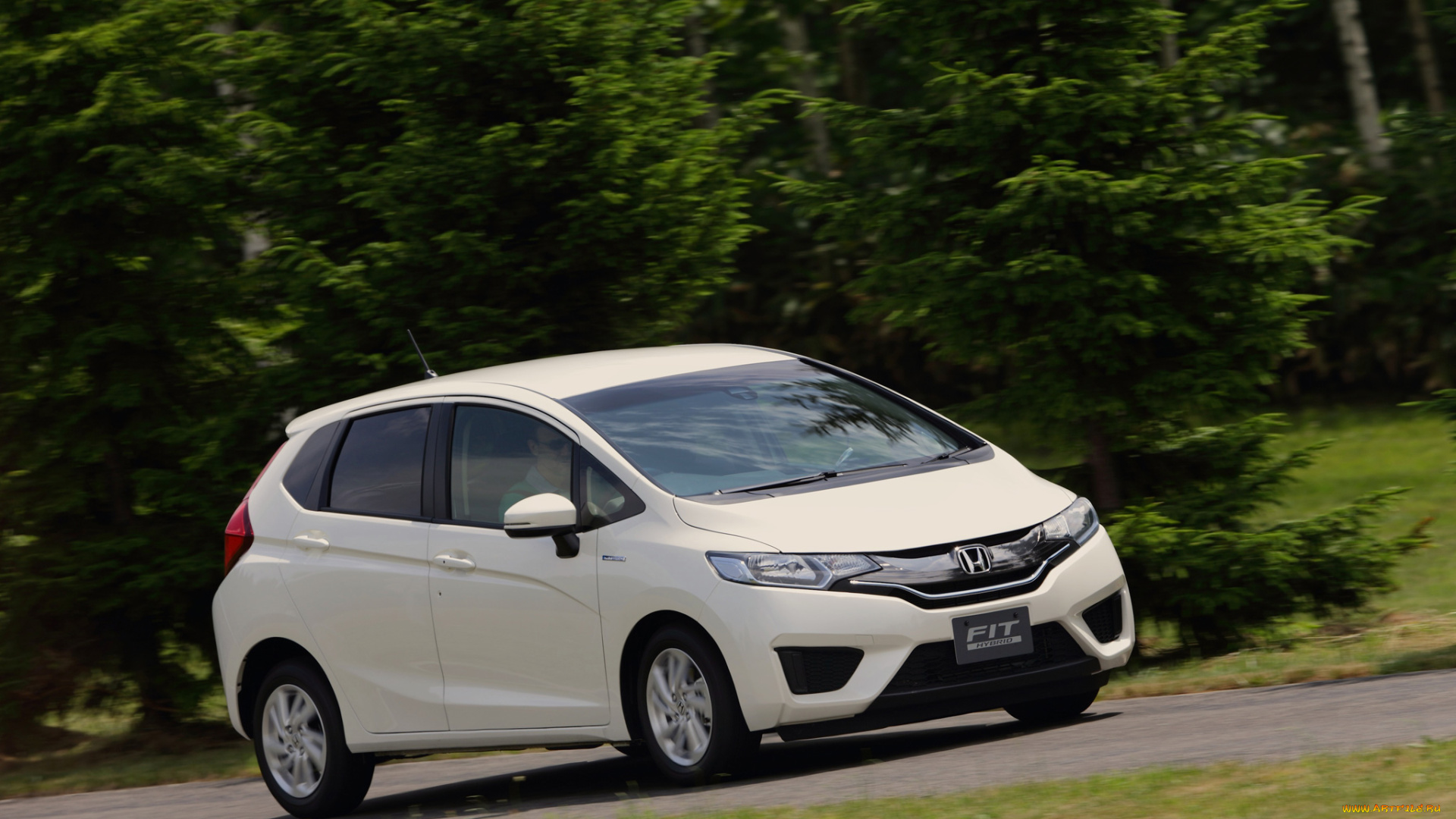 автомобили, honda, светлый, 2013г, hybrid, fit