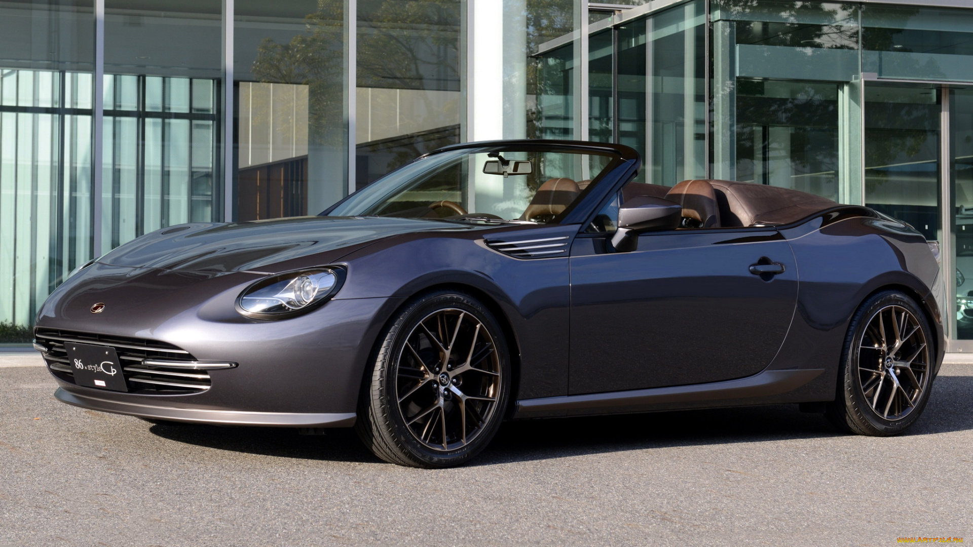 автомобили, toyota, 86xstyle, cb, spider, concept, 2014г, темный
