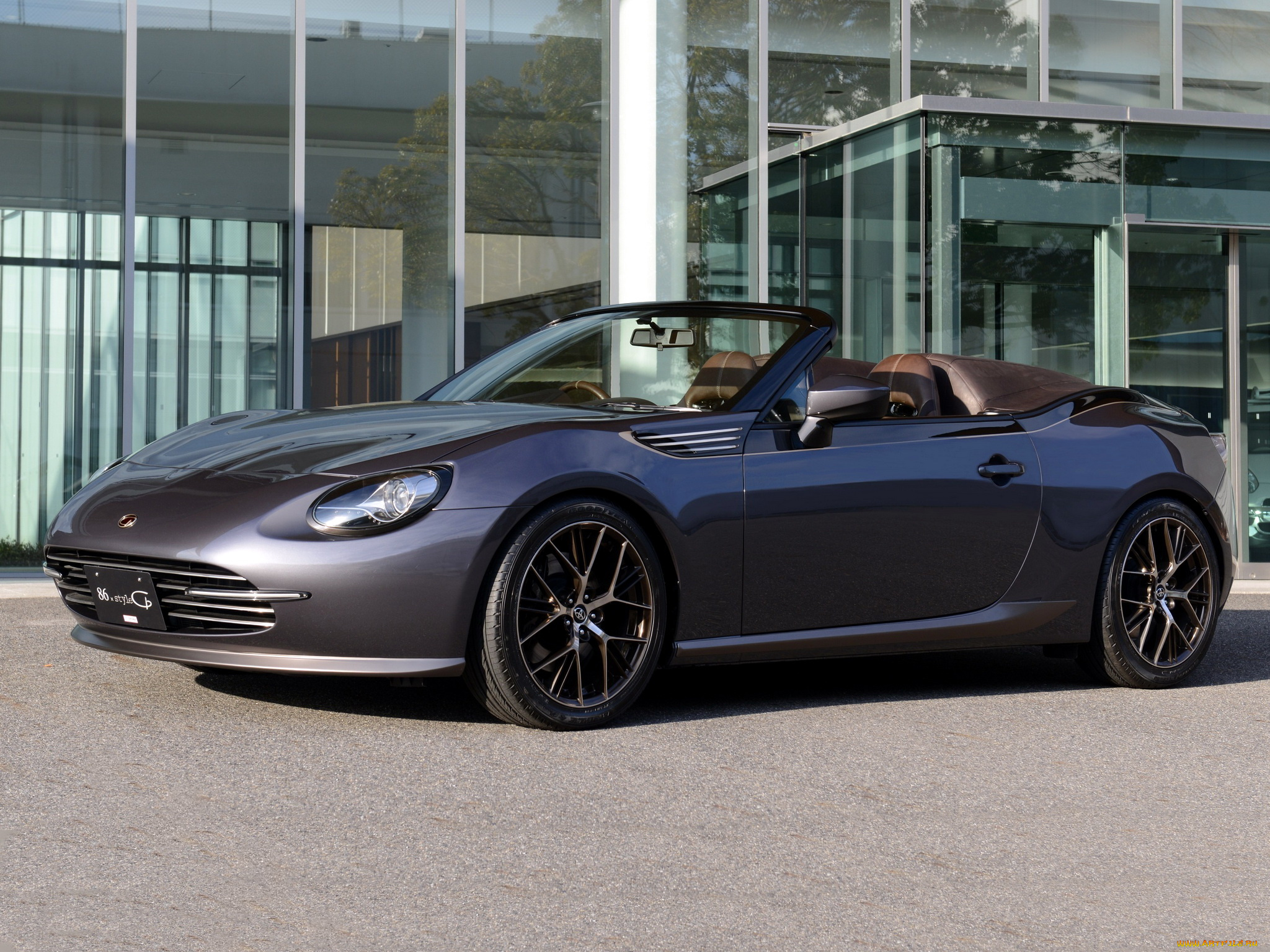 автомобили, toyota, 86xstyle, cb, spider, concept, 2014г, темный